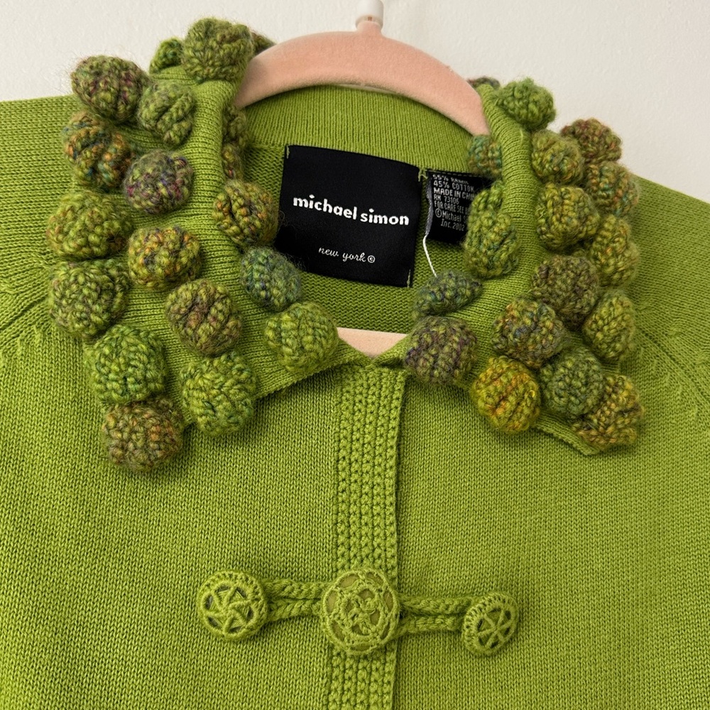 ‘02 Michael Simon Cardigan 😍 - Picture 3 of 6
